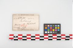 Etikett zu Schleifstein (NHMW-PRAE-025420)